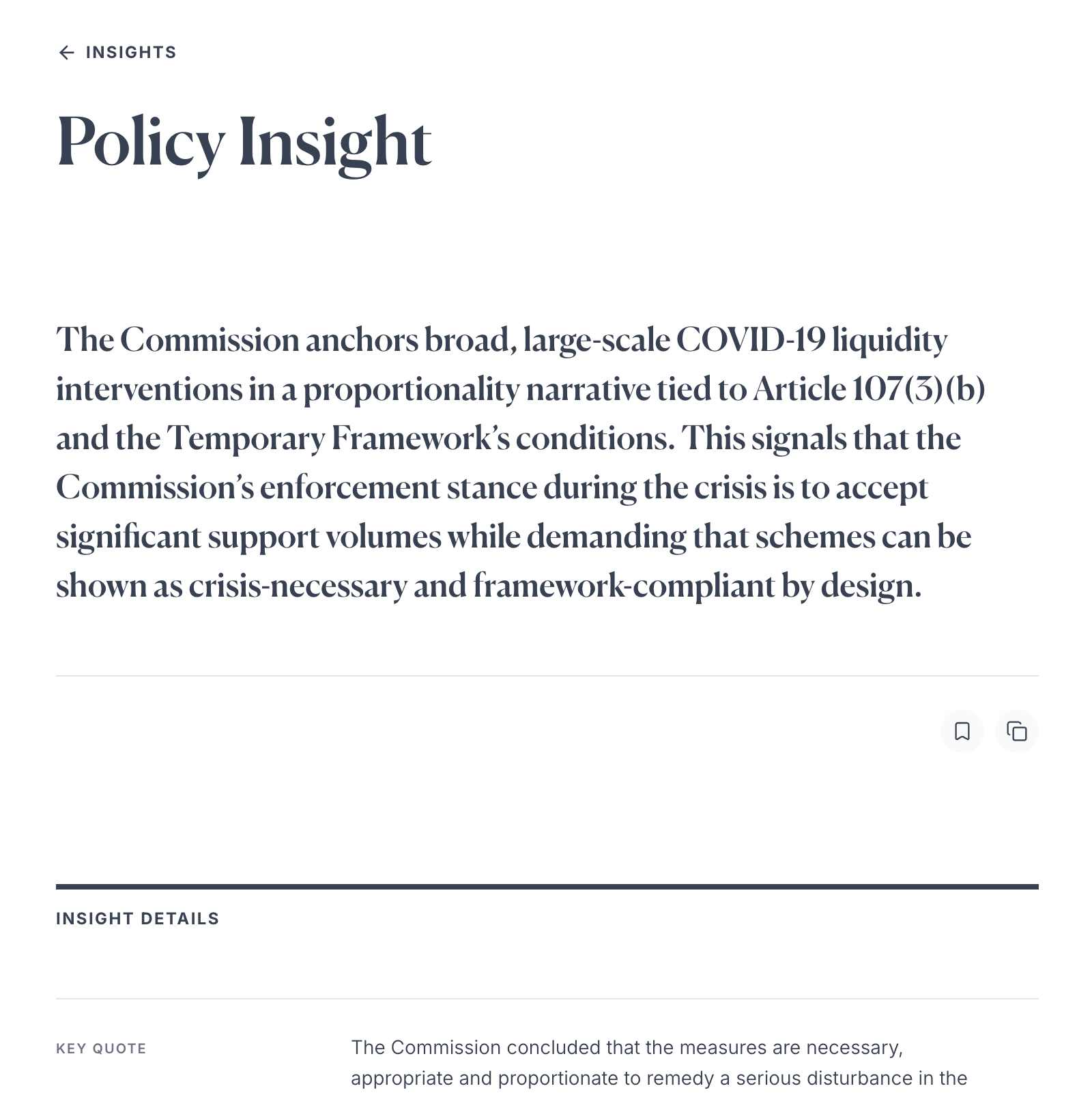 Insights